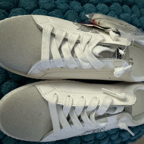 VINTAGE HAVANA Carla Glitter Star Fashion Sneakers size 8 VH est 1954 - Picture 11 of 16